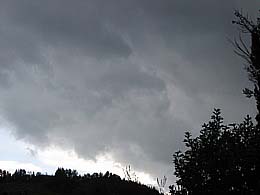 foto nuvole temporale grandigeno